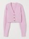 Picture of Rib-knit Cotton cardigan